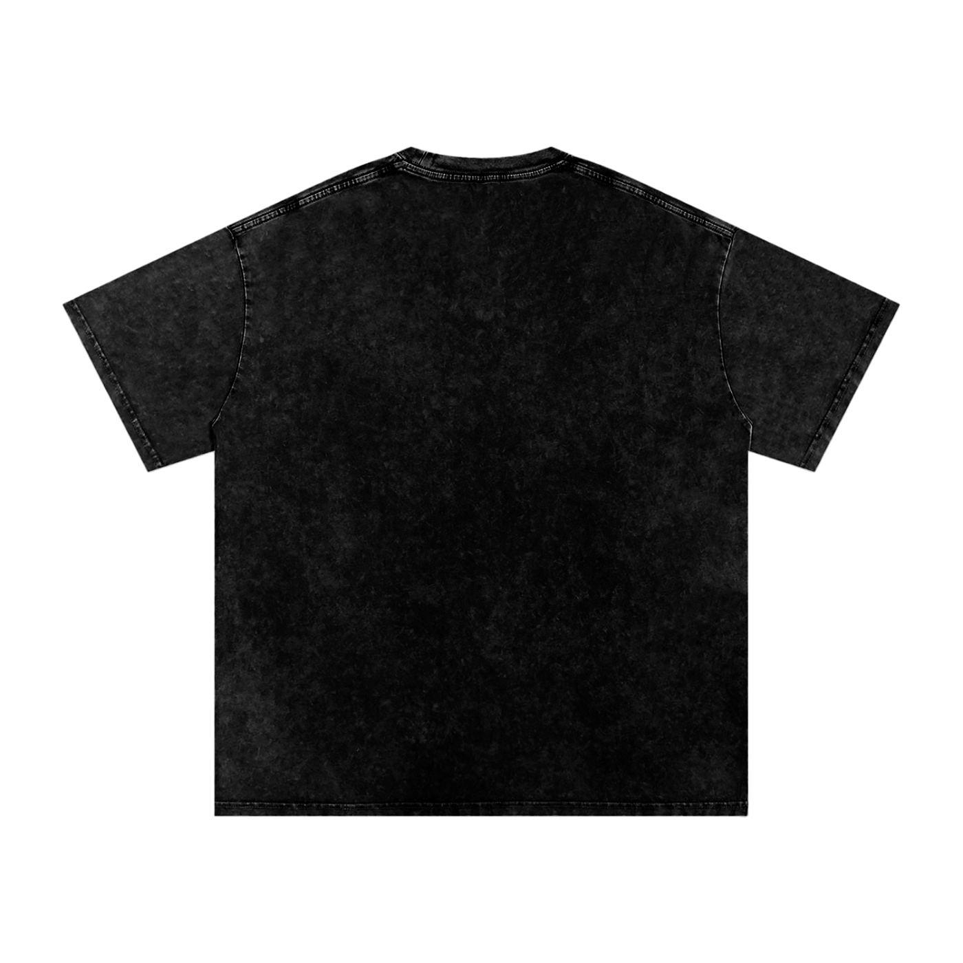 Snow Wash Heavyweight Oversized Tee — MSF Crest