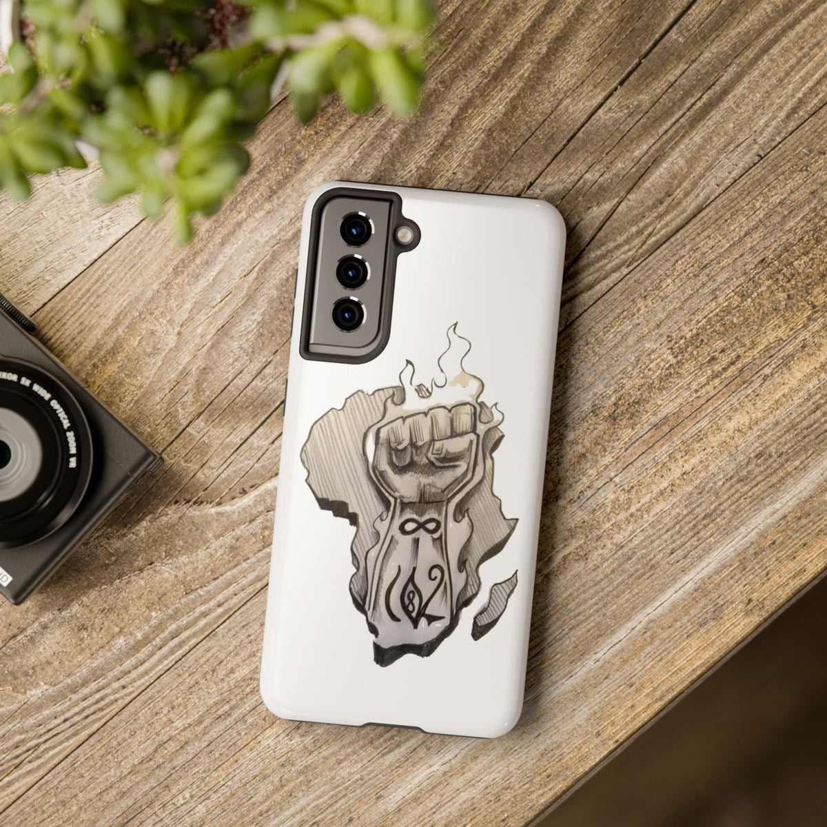 Alkebulan Rising Tough Phone Case