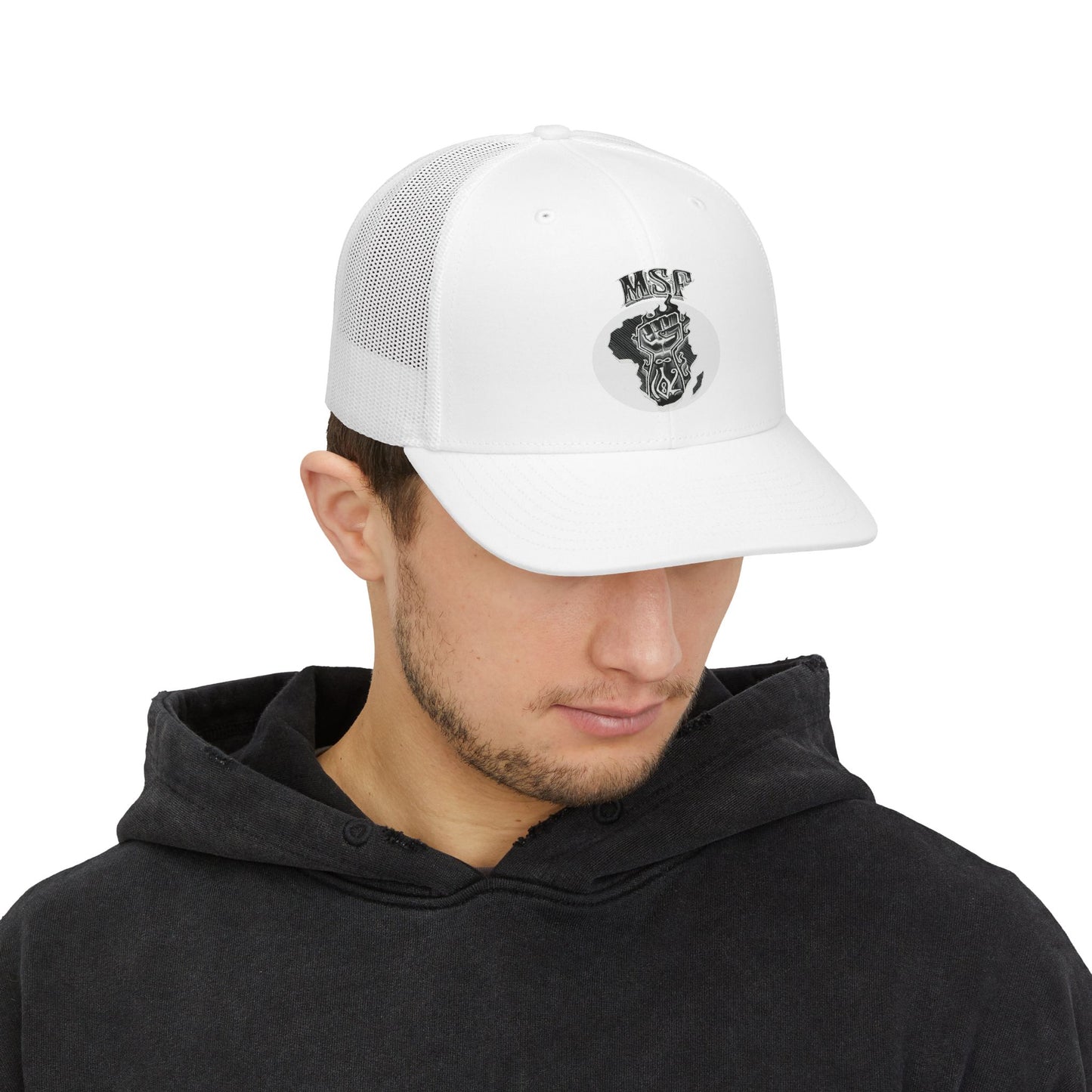 MSF Emblem Snapback Trucker Cap