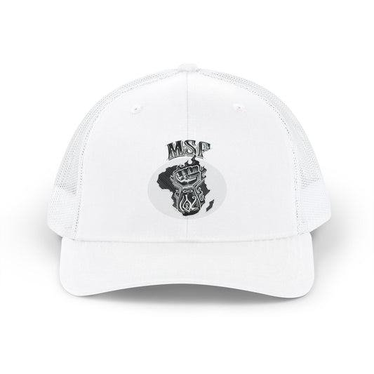 MSF Emblem Snapback Trucker Cap