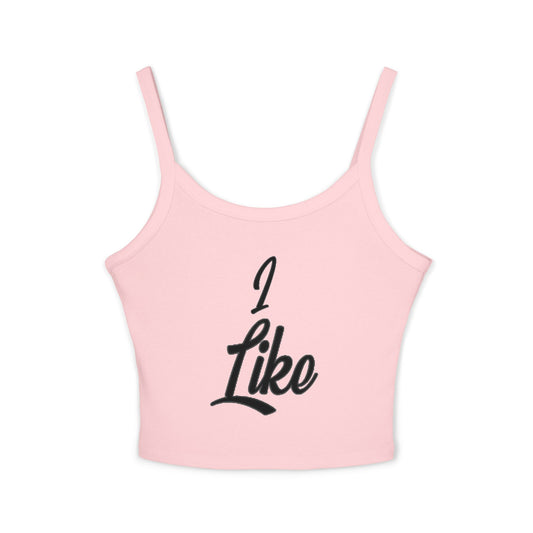 Stylish MSF Spaghetti Strap Tank Top
