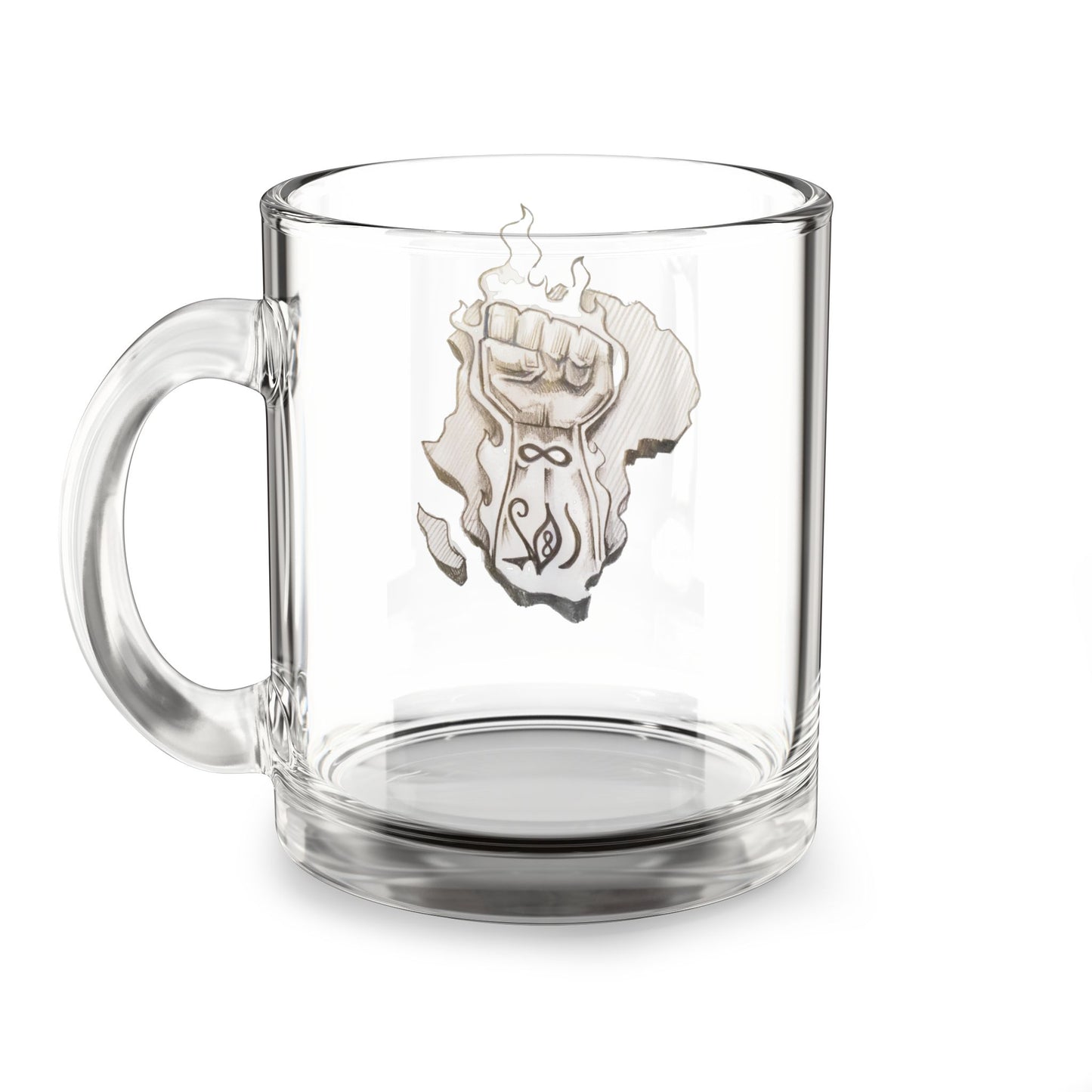 MSF Glass Mug, 10oz