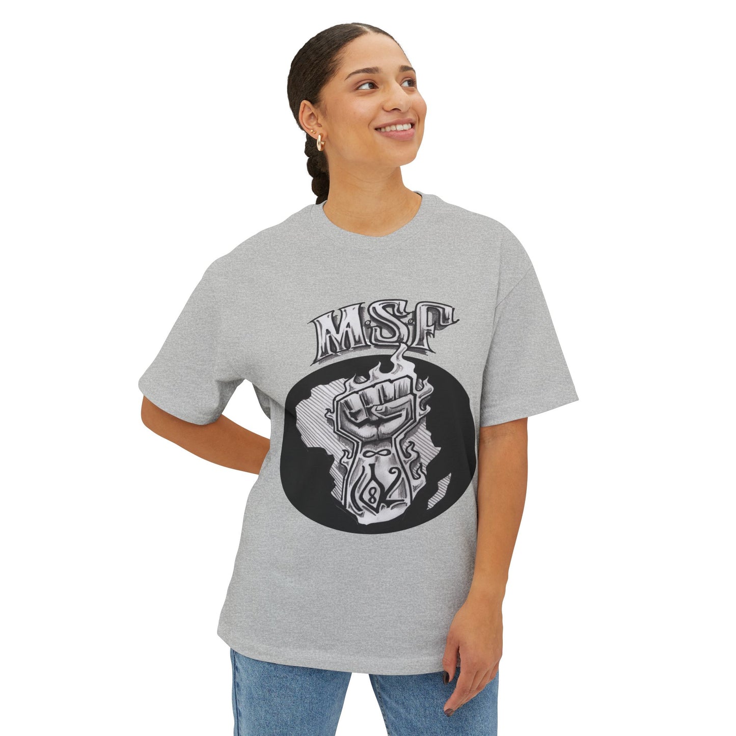 MSF Oversized Boxy Tee