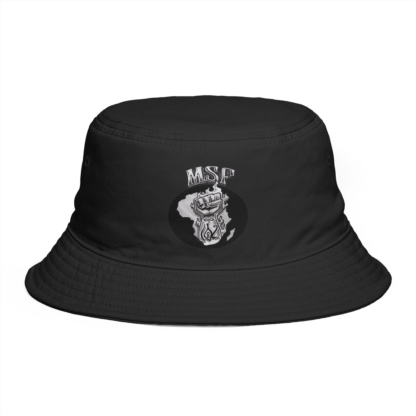 Printed Cotton Bucket Hat — Three Designs, Seven Colours