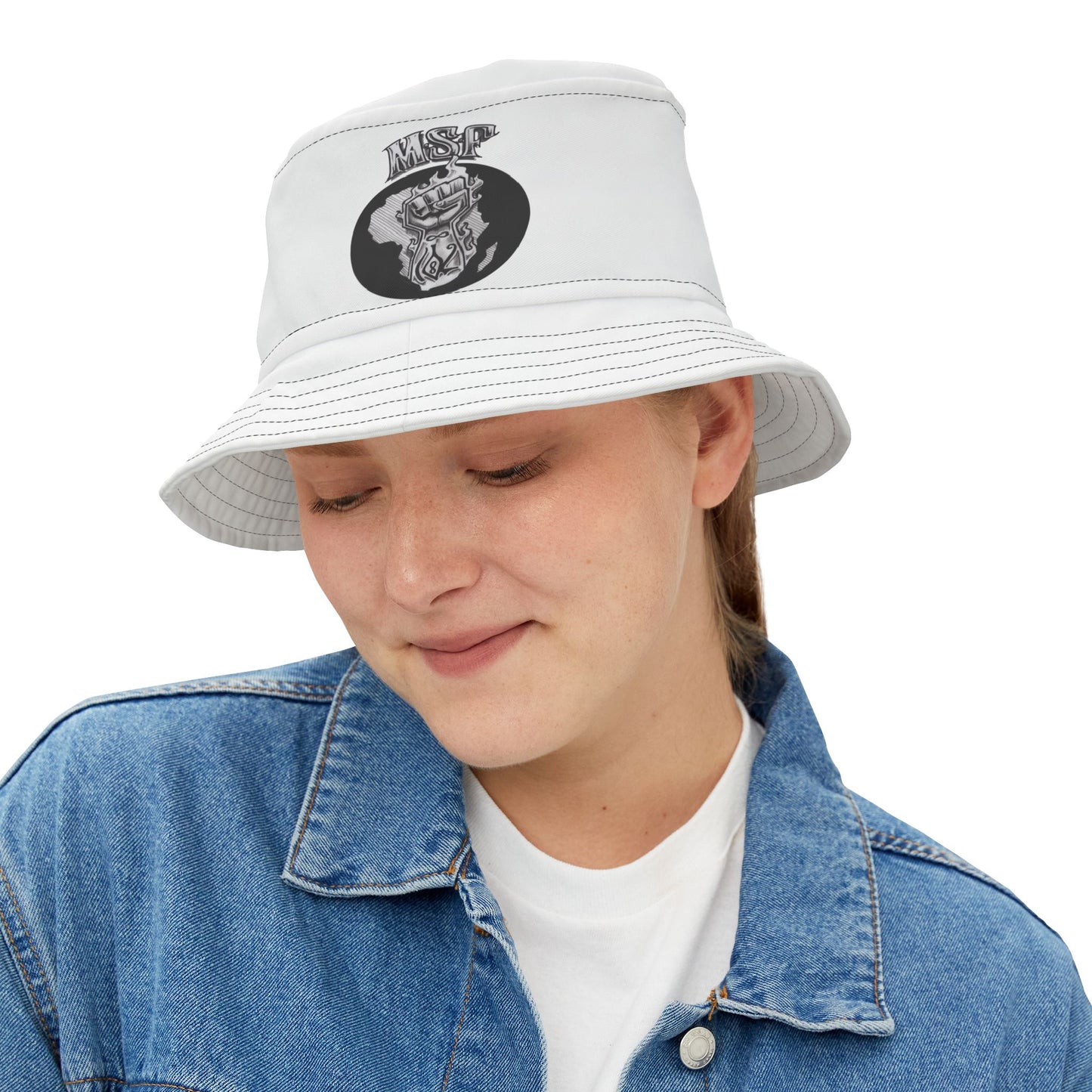 Bucket Hat with MSF Unique Design