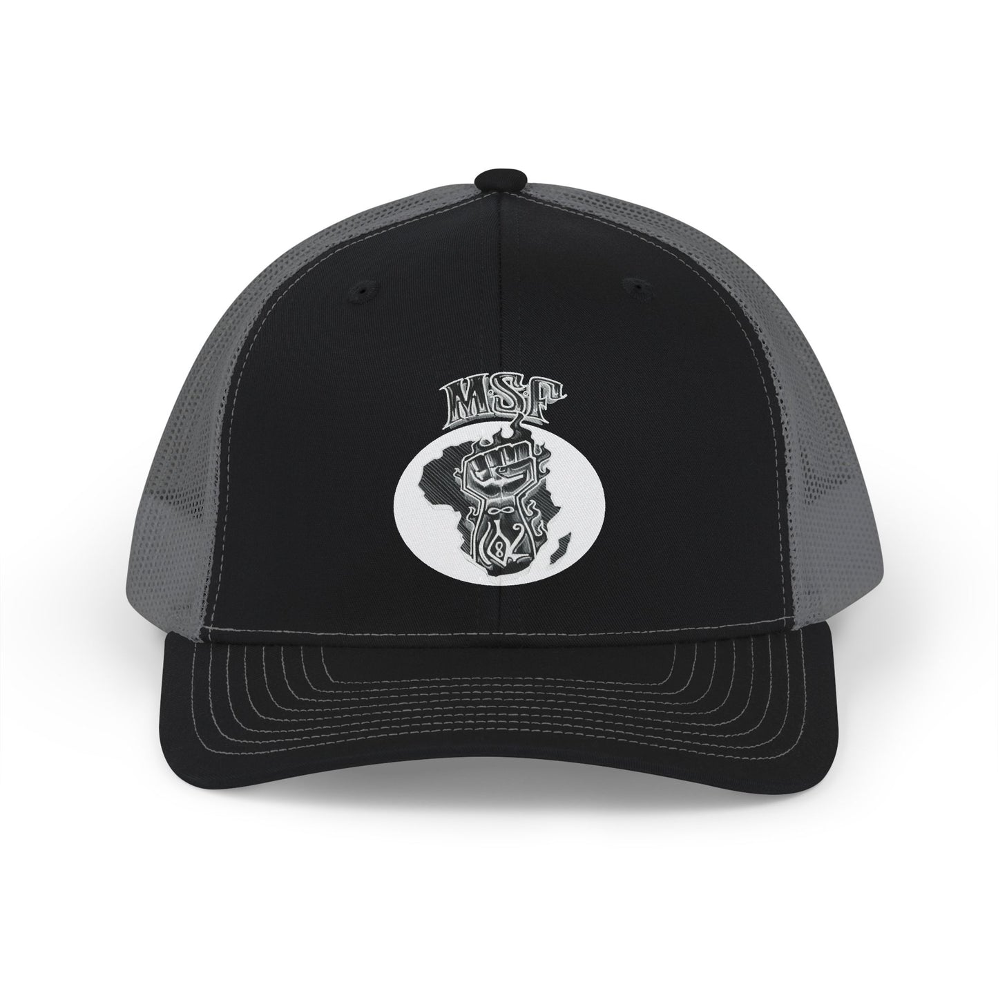 MSF Emblem Snapback Trucker Cap