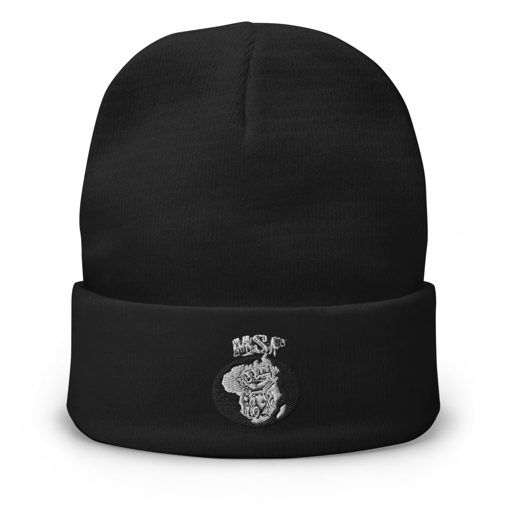 MSF Black Beanie | Otto Cap 82-480